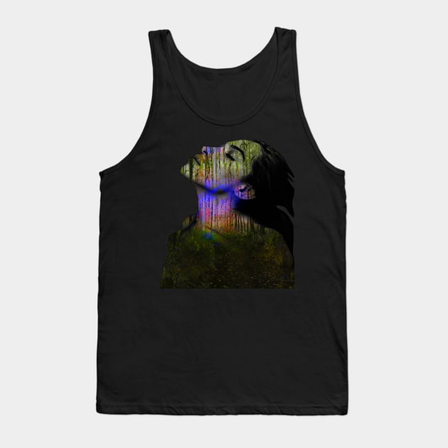 Mother Earth Forest Journey Tank Top by Punderstandable